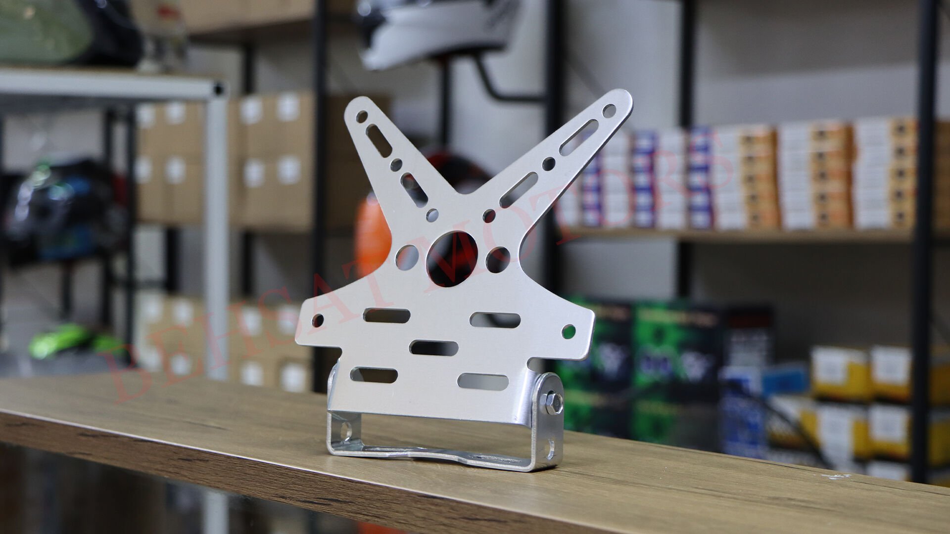 Her Motora Uyumlu Katlanır Plakalık