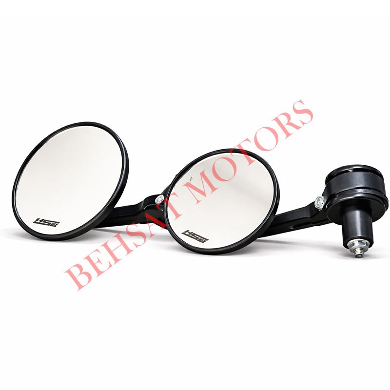 Gidon Ayna  Takımı Beyaz Cam Yuvarlak