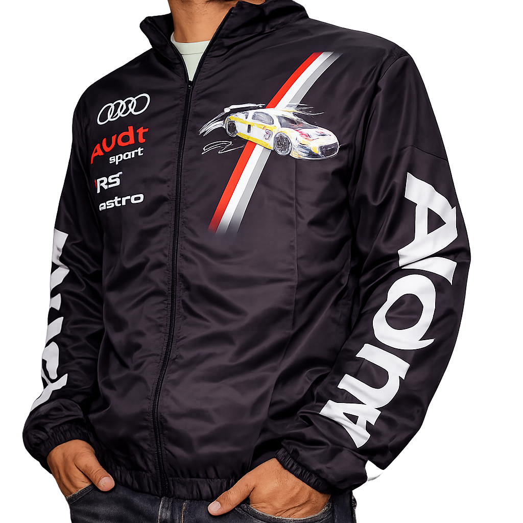 Rüzgarlık Motorcu Yağmurluk İnce Audi