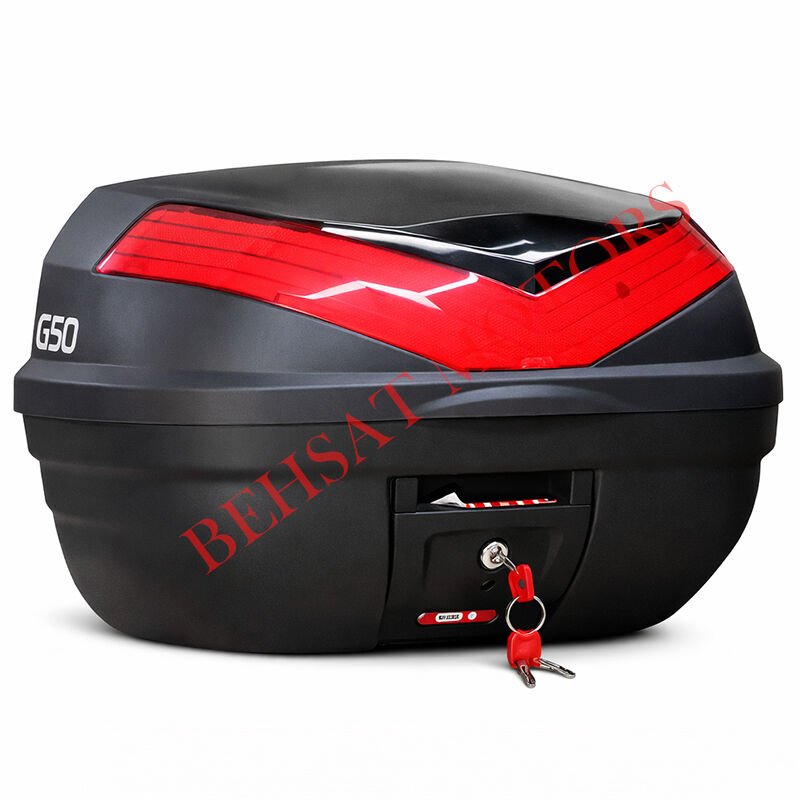 Wogen 50 LT Siyah Motosiklet Arka Çanta