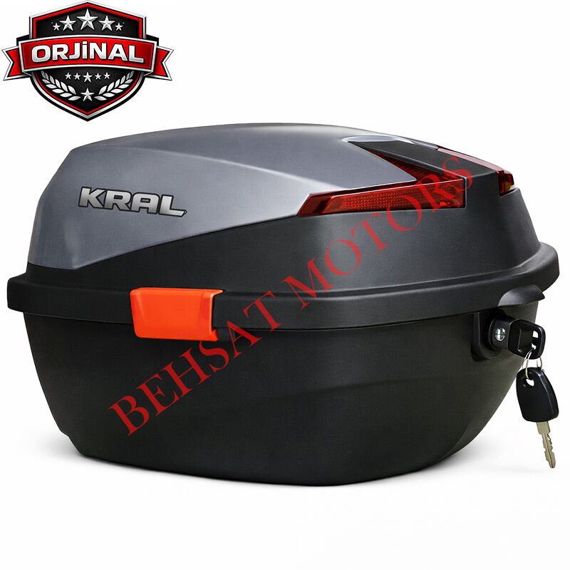 Motosiklet Arka Çanta Gri Vega 125 ORJ