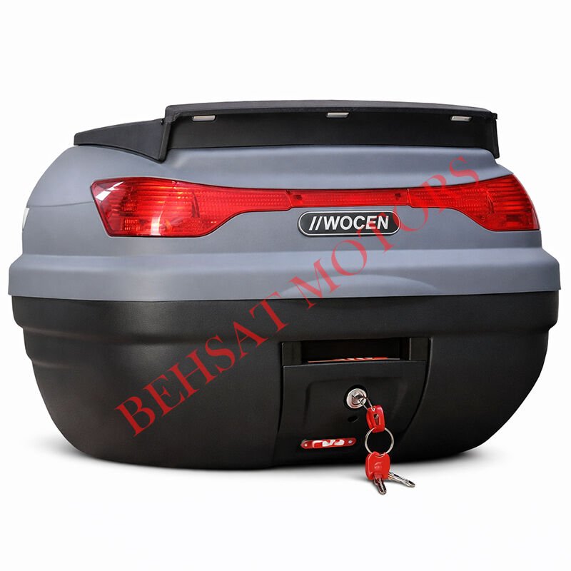 Wogen Motosiklet Arka Çanta 52 LT Nardo Gri