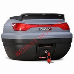 Wogen Motosiklet Arka Çanta 52 LT Nardo Gri
