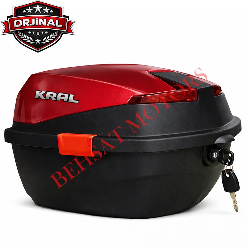 Motosiklet Arka Çanta Kırmızı Vega 125 ORJ