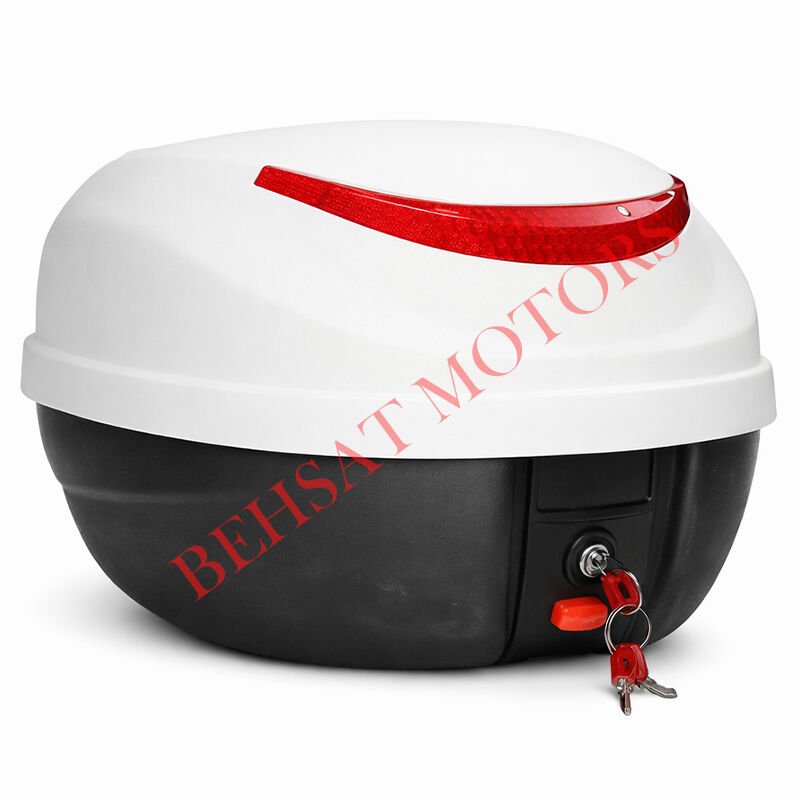 Motosiklet Arka Çanta 32 LT Beyaz