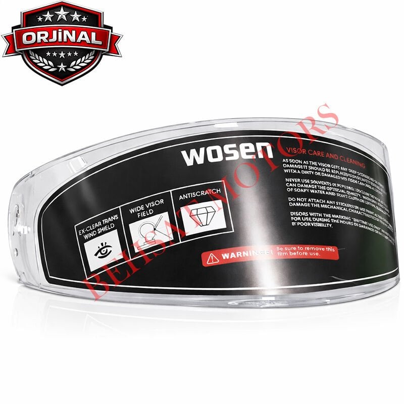 KASK CAMI WOSEN ÇENE AÇILIR ŞEFAF