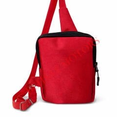 Boyun Çantası Kırmzı Üsten Ceb
