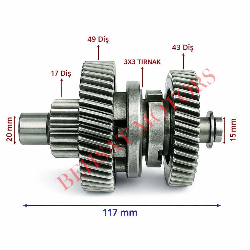 Şanzıman Komple Loncin 200 Atv